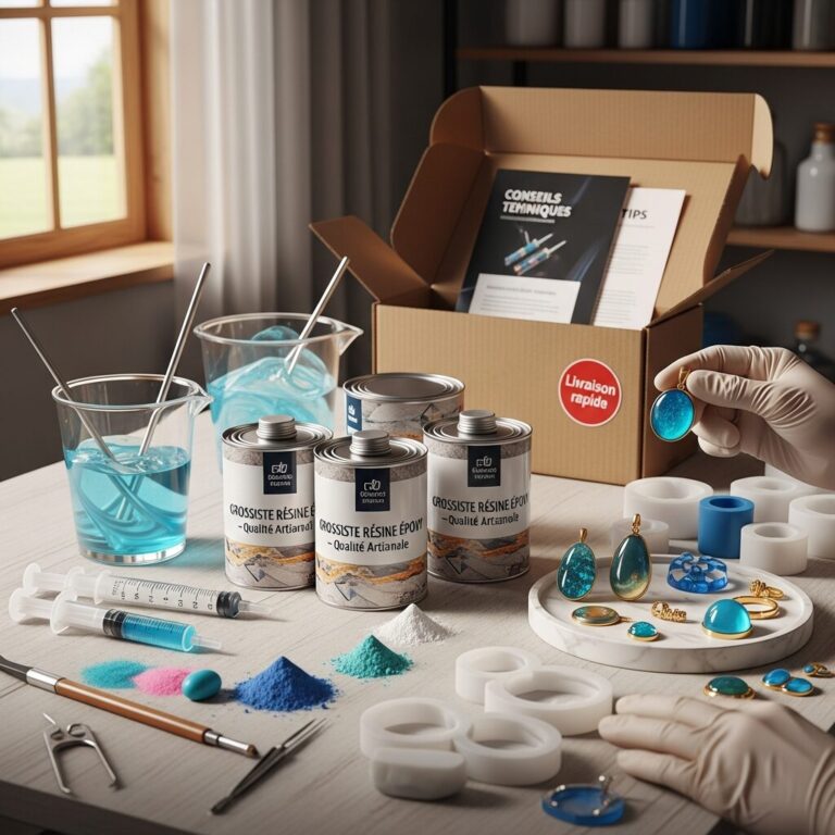 Grossiste resine epoxy : découvrez une résine epoxy de qualité artisanale, idéale pour vos bijoux et créations. Fournisseur fiable, conseils techniques, finitions soignées et livraisons rapides pour vos collections faites main.